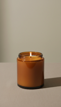 Soy Wax Amber Jar Candle