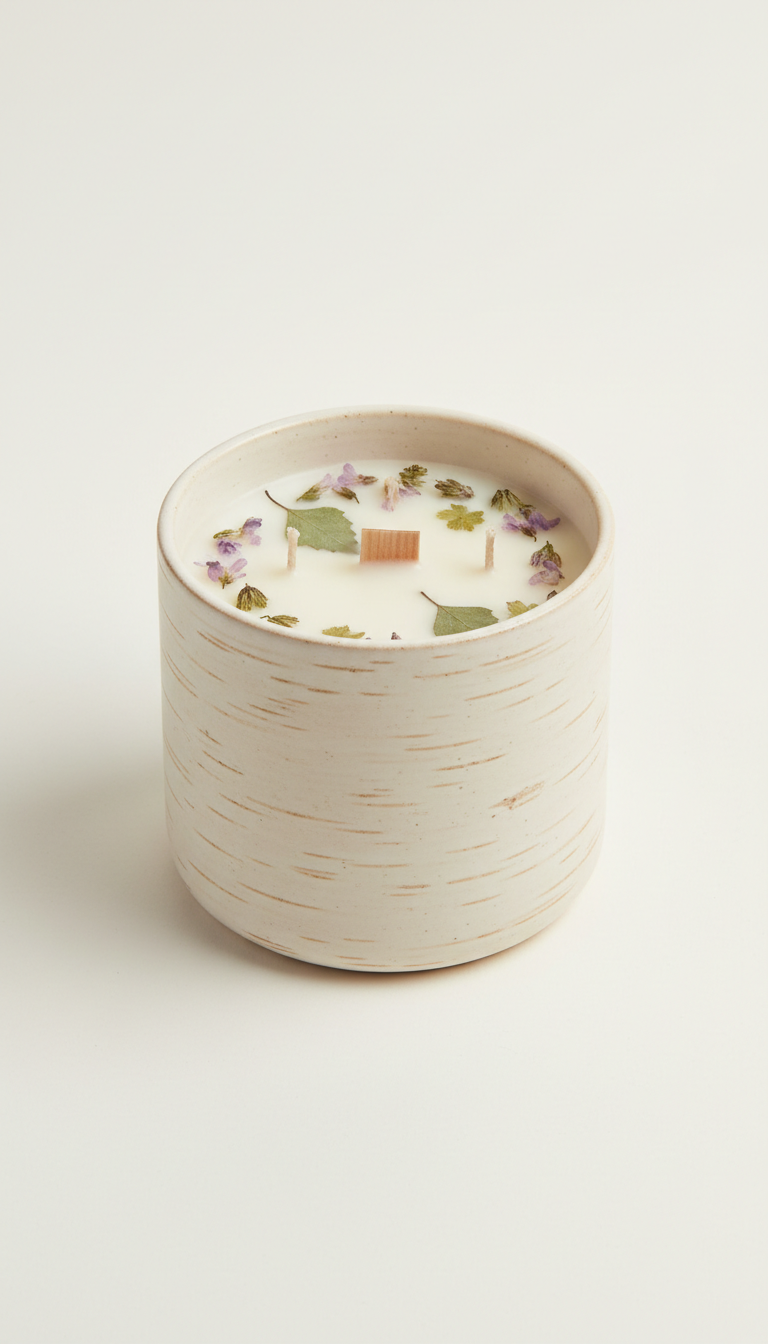 Soy Wildflower Jar Candle
