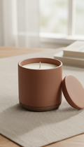 Ceramic Vessel Hearth Candle